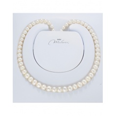 Miluna weiße Perlenkette 6,5 / 7 mm - PCL4199LV1