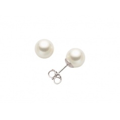 Miluna Pearls Stud Earrings 5mm - PPN555BMV3