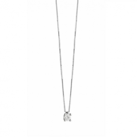 Salvini necklace in white gold with diamond - 20082762