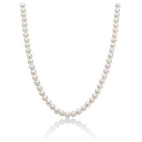 Collana perle bianche Miluna 6mm - PCL4197LV1