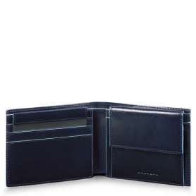Piquadro Blu Square wallet midnight blue - PU4188B2R / BLU2