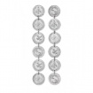 Gucci Coin pendants earrings in silver YBD43348700100U