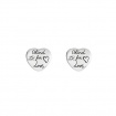 Gucci Heart Earrings Blind For Love - YBD45525500100U