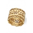 Gucci Icon Blooms durchbohrter Ring aus Gelbgold YBC554647001017