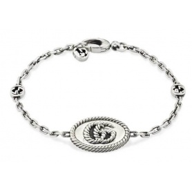 Gucci unisex bracelet with double G