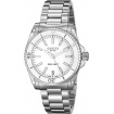 Weiße Gucci Dive kleine Armbanduhr aus Stahl – YA136402