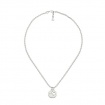 Gucci GG Interlocking silver necklace - YBB47921900100U