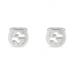 Gucci Interlocking double G cufflinks in silver YBE49901000100U