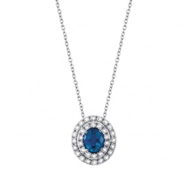 Salvini Dora necklace with Sapphire and Diamonds - 20057685