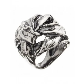Giovanni Raspini ribbon band ring in silver GR08428 / 14