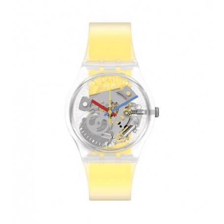 Swatch Gent Watches Clearly Yellow Striped - GE291