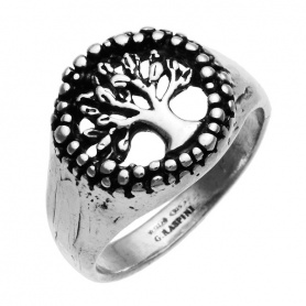 Raspini Tree of Life ring in silver GR10601 / 12