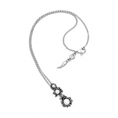 Raspini Anemone Mini-Halskette in Silber und Perle GR11263