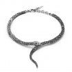 Raspini Serpente girogola necklace in silver GR11254