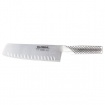 Global Vegetable knife with honeycomb Nakiri blade G-81