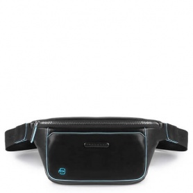 Piquadro Blu Square black belt bag - CA2174B2 / N