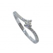 Giorgio Visconti Solitaire Ring with 0.10ct Diamond ABX15593
