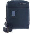 Piquadro Akron shoulder bag for iPad mini, blue - CA3084AO / BLU