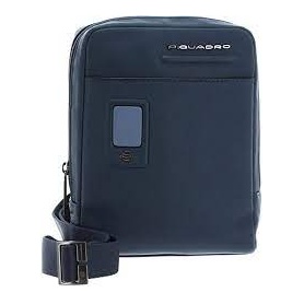 Piquadro Akron shoulder bag for iPad mini, blue - CA3084AO / BLU