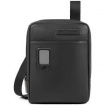 Piquadro Akron shoulder bag for iPad mini, black - CA3084AO / N