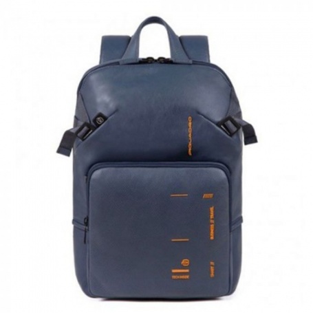 Piquadro Kyoto backpack for Ipad blue leather CA4923S106 / BLU