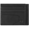 Piquadro Akron credit card holder black - PP2762AOR / N