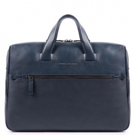 Piquadro Line briefcase for pc with two handles blue - CA4478W89 / BLU
