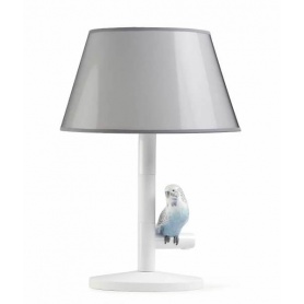Lladrò table lamp with parrot - 01007862