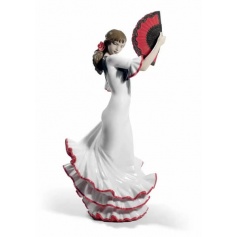Lladrò Skulptur Flamencofrau Seele und Leidenschaft - 01008683