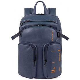 Piquadro Kyoto blue PC backpack - CA4922S106 / BLU