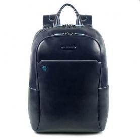 Large backpack for pc / iPad Piquadro Blue Square blue CA4762B2