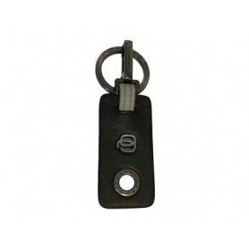 Piquadro Downtown Schlüsselanhänger Leder schwarz - PC4516DT / N