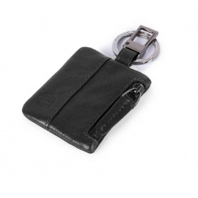 Piquadro Black Square keychain leather black - PC4821B3 / N