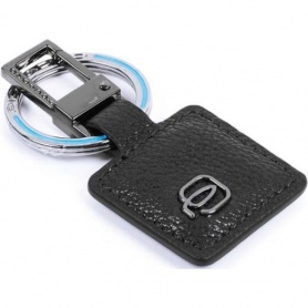 Piquadro Black Square keychain leather black - PC3757B3 / N