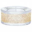 Golden Swarovski Shimmer candle holder - 5428724
