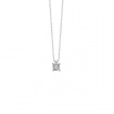 Bliss Rugiada necklace in white gold and diamond 20069880
