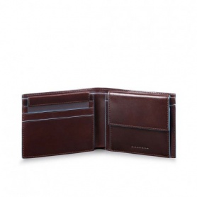 Piquadro Blue Square mahogany wallet - PU4188B2R / MO