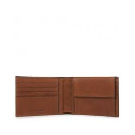 Piquadro Black Square leather wallet - PU257B3R / CU