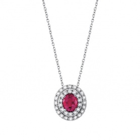 Salvini Dora necklace with Ruby and diamonds 20057684