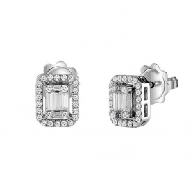 Salvini Magic lobe earrings with diamonds 2008578