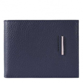 Piquadro Man wallet Modus blue leather - PU257MO / BLU