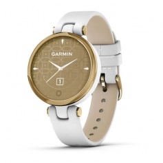 Garmin Lily Smartwatch Gold / Weiß 01002384B3