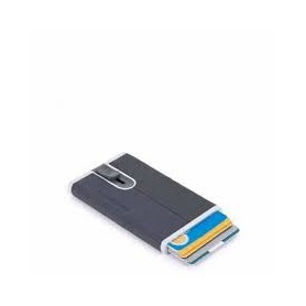 Compact wallet Piquadro Black Square blue PP4825B3R / BLU4