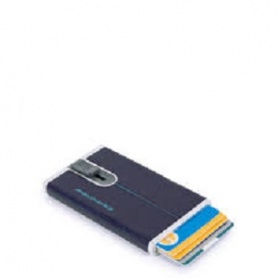 Compact wallet Piquadro Blue Square blue PP4825B2R / BLU