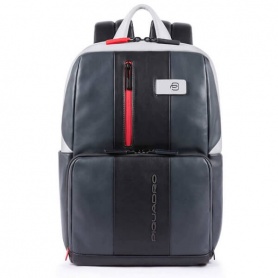 Piquadro Urban gray and black backpack CA3214UB00 / GRN