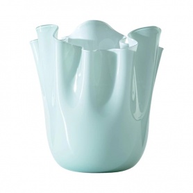 Mint green-average 700.02 Handkerchief vase Venini VM