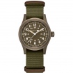 Military green Hamilton Khaki Field mechanical watch