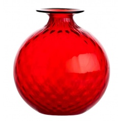 Venini Monofiore Balloton große Vase rot roter Faden 100.29