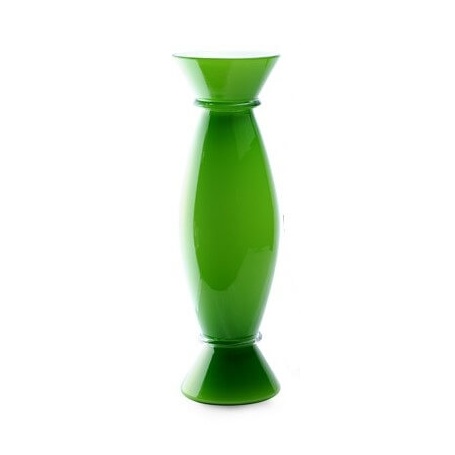 Venini Vase Acco Mendini Grüne Farbe 706.70