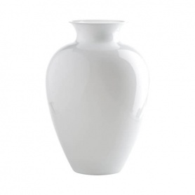 Medium vase Venini Labuan white 706.63
